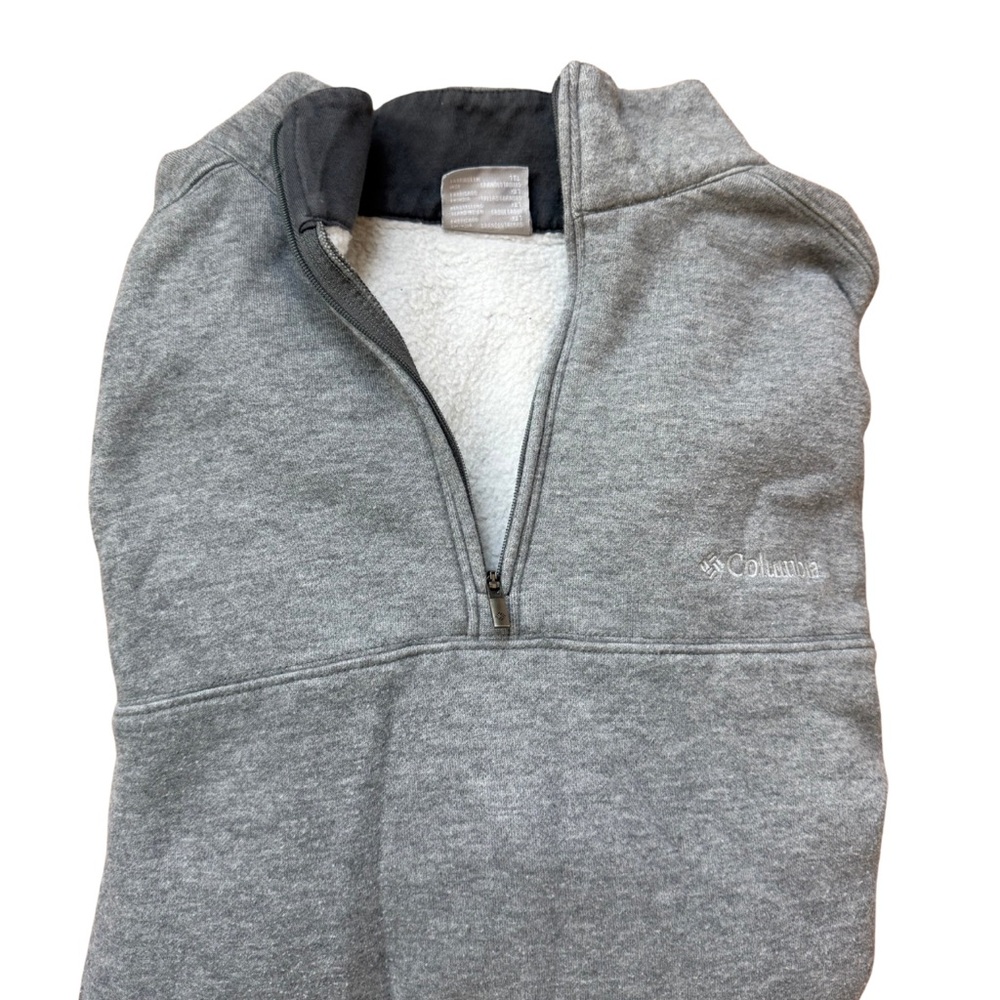 Columbia Men's Heather‎ Gray Zip-Up Sweater - Picture 10 of 10